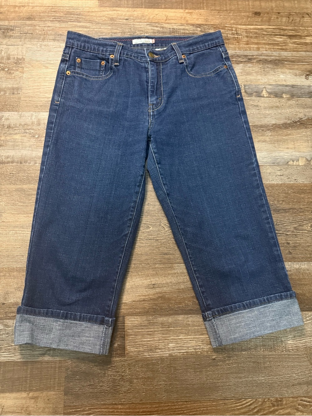Levi's 515 Capri Crop Jeans with Cuffs